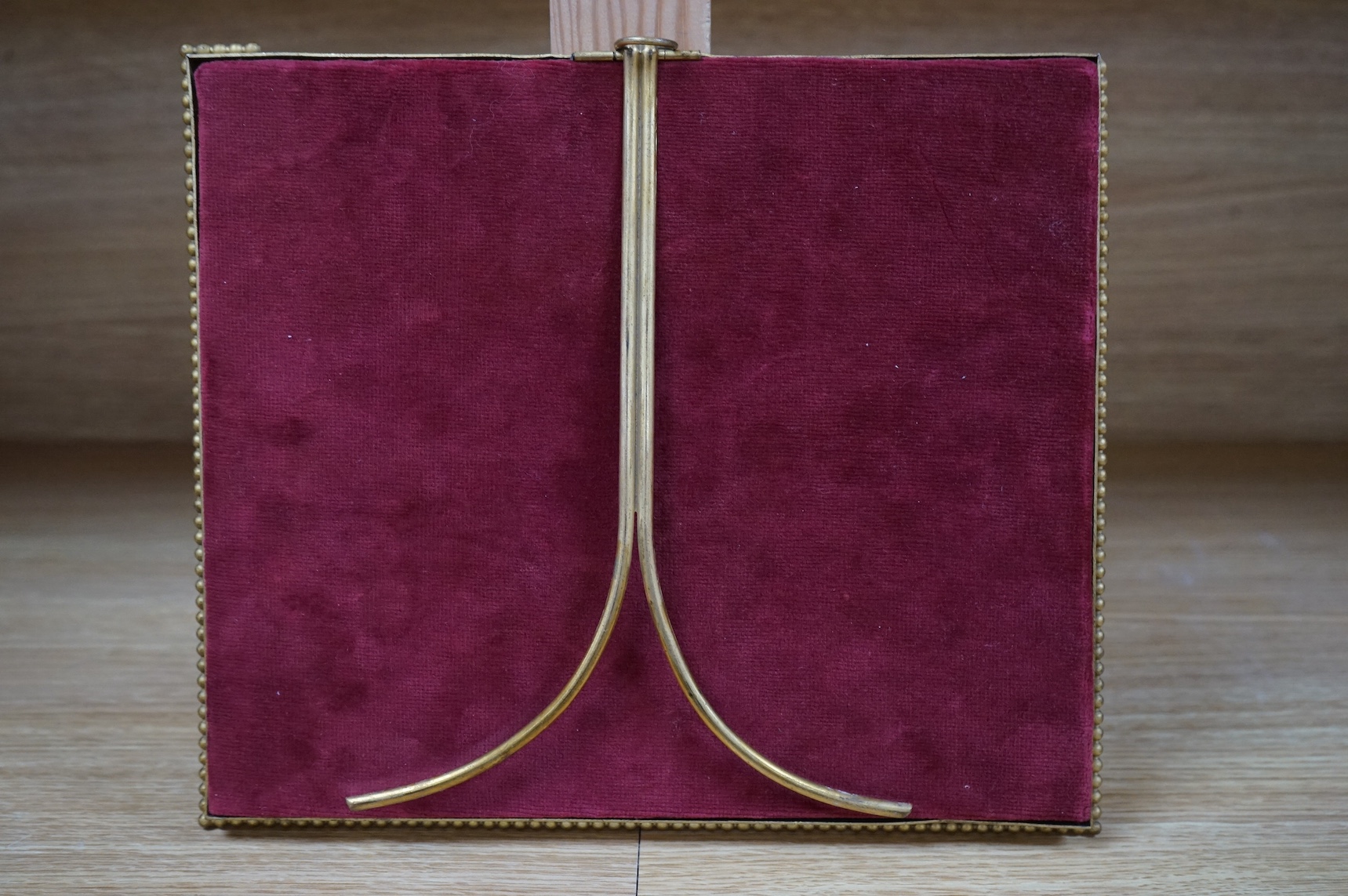 After Ferdinand Roybet (1840-1920), a framed Limoges enamel plaque, 11.5x15.5cm. Condition - fair